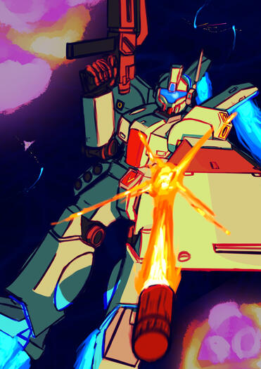 Gundam Jegan Fanart