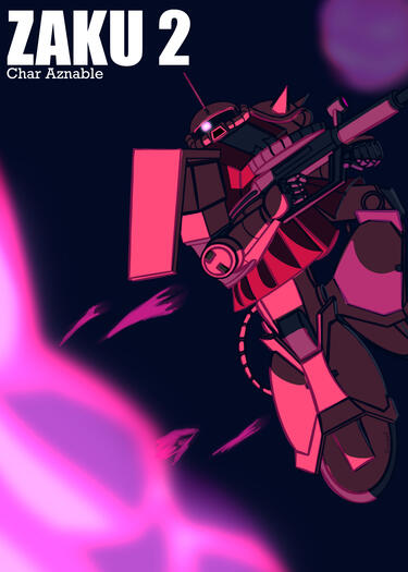 Char's Zauk 2 Fanart/poster idea